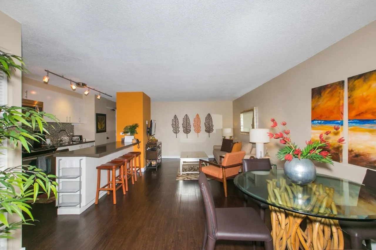 One Bedroom Discovery Bay Condos With Kitchen, Free Wifi & Amazing Views Honolulu Lägenhet